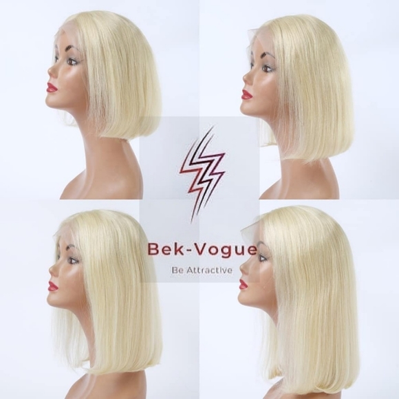 16 Inches Bob Style Unprocessed Human Hair Wig - Picture 7 of 8